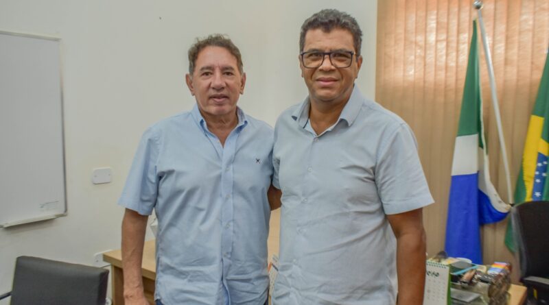 Prefeito Jaime recebe deputado Gerson Claro, presidente da Assembleia Legislativa