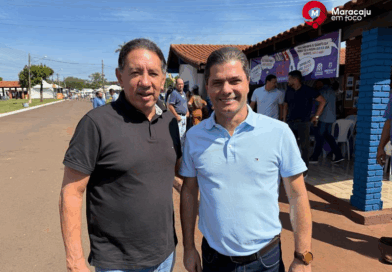 Presidente da Assembleia Legislativa, Gerson Claro prestigia 29ª Festa da Linguiça de Maracaju