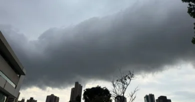 Chegada de frente fria aumenta risco de tempestades em MS neste sábado